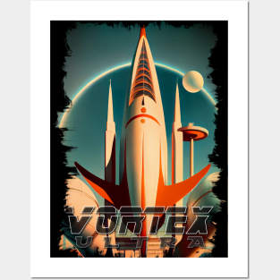 Rocket To Space #1 Posters and Art